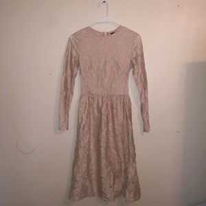 A-Line lace dress